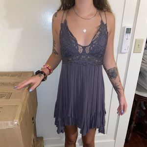 Free People Lace Crochet Dress